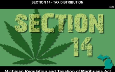 MICHIGAN REGULATION AND TAXATION OF MARIHUANA ACT – Section 14