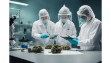 Government Scientists Inspecting Cannabis