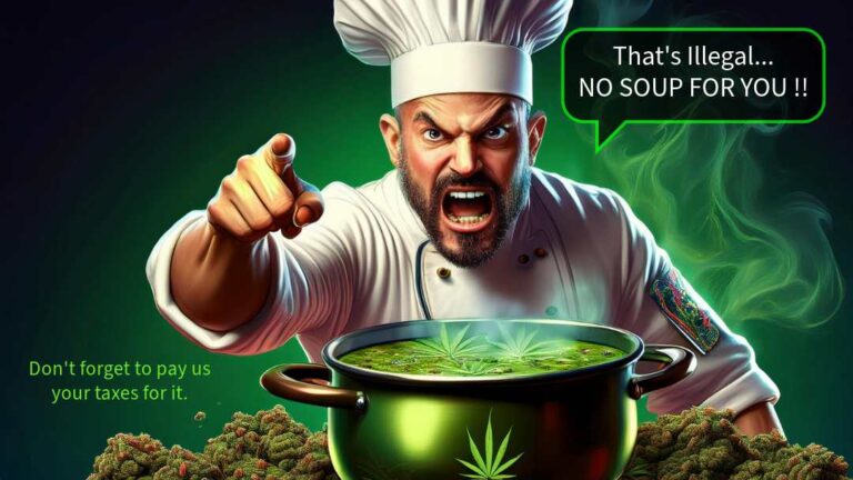 No cannabis soup for you