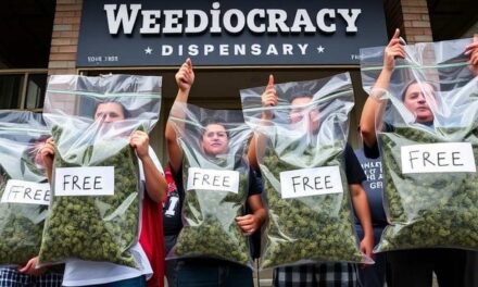 Cannabis company offering its retail license for free