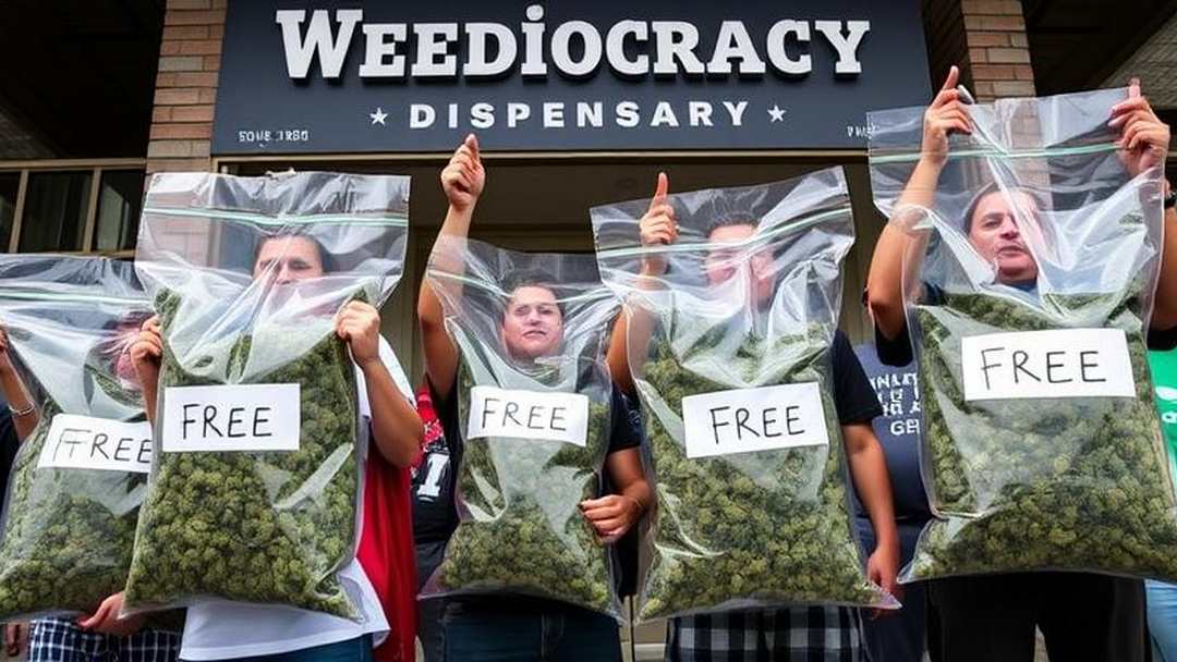 Cannabis company offering its retail license for free