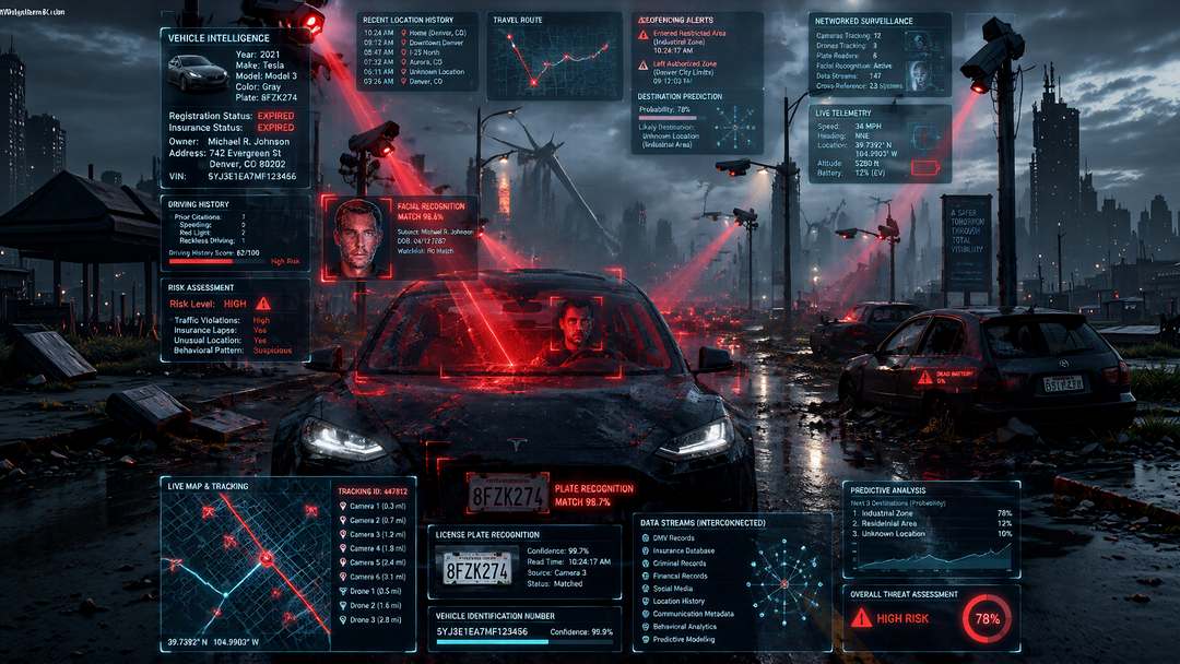 Michigan Flock Cameras – How Your Daily Drive Becomes Police Data